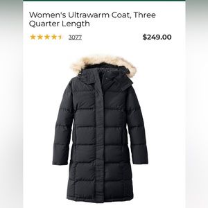 Ll bean puffer jacket